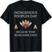 T-shirtindigenous Peoples Not Columbus Day 2026 Gift Unisex T_viptrois.com