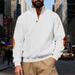 Cross-border American Autumn And Winter Heavy Loose Texture Jacquard Men's Retro Contrasting Stand-up Collar Casual Sweatshirt In Stock_viptrois.com