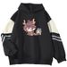 2024 Spring And Autumn Color Block High-End Cartoon Anime New Cool Internet Celebrity Long Sleeve Sweatshirt_viptrois.com