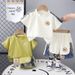 Short T-shirt Set 2025 New Children's Clothes Baby Top Summer Boys' Half Sleeved Trend_viptrois.com