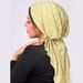 new round bubble arc tail hat Muslim Baotou hat milk silk pullover airplane hat_viptrois.com