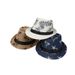 Travel Visor British Summer Women's Hat Maple Leaf Print Papyrus Jazz Hat_viptrois.com