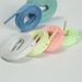 Shoe Accessories reflective 8mm polyester double layer hollow flat shoelaces suitable for sneakers, white shoes and canvas shoes_viptrois.com
