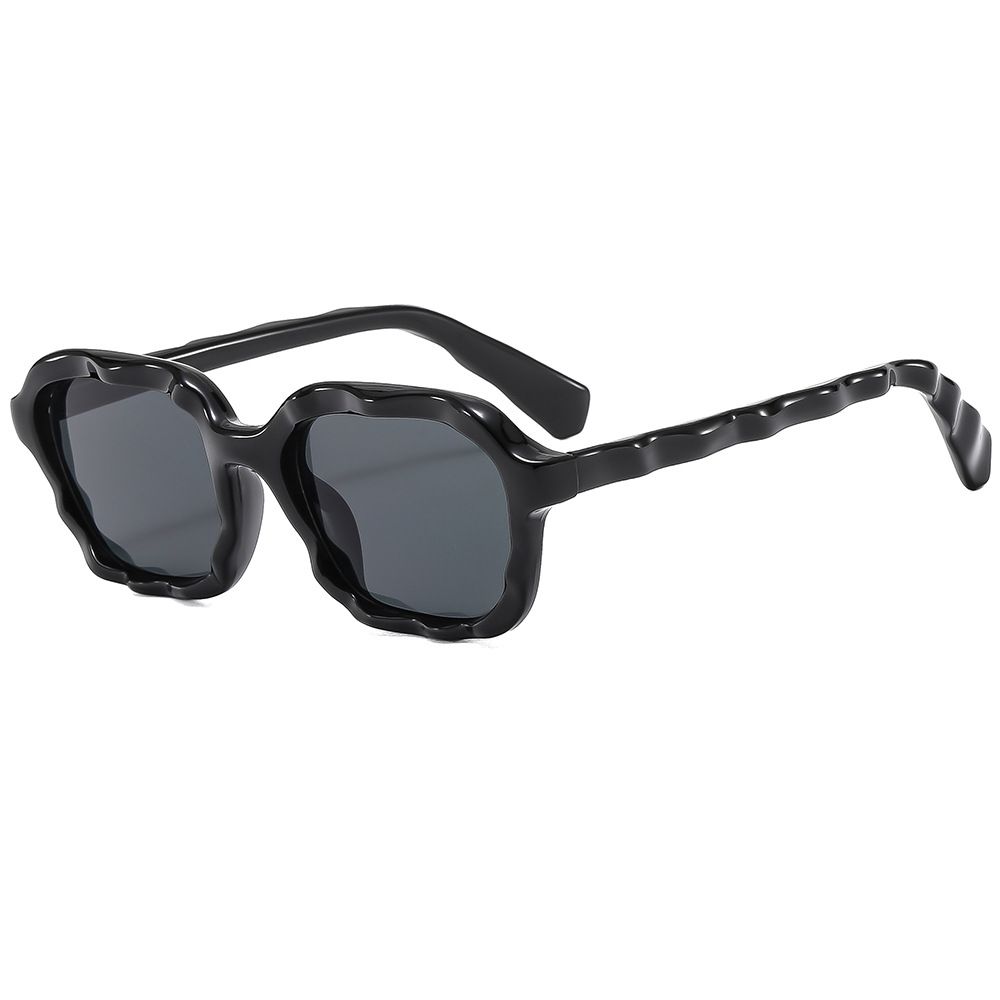 Men's Sunglasses Trendy Retro Sunglasses Modern Small Square Frame Sunglasses Catwalk Sunglasses_viptrois.com