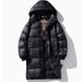 2025 New High-end Black Gold Down Jacket Men's Winter Thick White Goose Down Long Warm And Cold Proof Jacket Down Jacket_viptrois.com