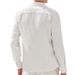 Men's Clothing Spring And Autumn New European And American Men's Large Size Solid Color Long Sleeved Shirts Waffle Casual Lapel Shirt Tops_viptrois.com