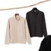 360GSM Retro Cotton Zip-Up Jacket Men's Stand Collar Oversized Casual Sweater In Future Gray, Wine Red, Navy & Black Y2K Streetwear Essential_viptrois.com