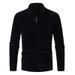 Loom Loom Foreign Trade Cross-Border Half Turtleneck Sweater For Men Winter Thick Korean Version Zipper Collar New Style_viptrois.com