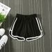 Men's sports shorts new summer thin ice silk quick-drying running three-point fitness trend breathable loose hot pants_viptrois.com