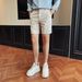 Men's Summer Light Luxury Quality Lyocell Cotton Shorts Casual Versatile Semi Elastic Waist Five Point Pants_viptrois.com