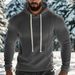 "Men's Fleece-Lined Hoodie – Winter Warm Pullover With Soft Brushed Interior (6 Colors, Oversized Fit)"_viptrois.com