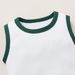 Kids' Clothing Specially Supply The New Ins Hot Selling Baby Girl's Ribbed Cotton Romper And Triangle Shorts_viptrois.com