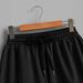 Men's 2 Piece Summer T-Shirt And Shorts Set Breathable Short Sleeved Crew Neck Top with Drawstring Elastic Waist Bottoms_viptrois.com