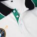 Men's Clothing Polo Shirt Contrast Color Printing Men's Short Sleeved Casual Tight Lapel Shirt_viptrois.com