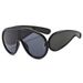 Personality Large Frame Sunglasses Gold Frame Silver Frame Punk Lenses Hip Hop Large Frame Sunglasses_viptrois.com