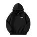 Men's Clothing Letter Print Hoodie Thick Pullover Hoodie & Jogger Set - Letter Print Zip-Up Pullover With Fleece Lining (Black/Grey) – Sizes M-5XL_viptrois.com