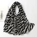 Women's Scarve Classic Popular Leopard Print Cotton Long Scarf Retro Trend Zebra Print Headscarf Women Spot_viptrois.com