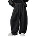Longdao High-Quality Design Fashion Versatile Trendy Simple Men's Loose Straight-Leg Draped Retro Casual Pants_viptrois.com