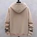 Teen Boys' Hooded Sweatshirt – Trendy Letter Print Pullover With Drop Shoulder, 220g Polyester Casual Hoodie For School & Sports (M-3XL)_viptrois.com