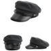 Women Korean Style Autumn Winter Personality Flat Top Internet Celebrity British Beret Youth Duckbill Hat For Men_viptrois.com