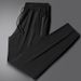 Men's Summer Sports Pants - Ultra-Thin Breathable Ice Silk Joggers With High Elasticity & Loose Fit For Casual Wear_viptrois.com