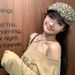 Ins Niche Leopard Print Forward Hat For Women, Subculture Hot Girl Y2K Style, Face-Slimming Versatile Beret_viptrois.com