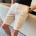 Men’s Waffle-Knit 5-Inch Chino Shorts – Slim Fit Breathable Office-to-Weekend Short Pants (Stretch Comfort, Lightweight Versatility)_viptrois.com