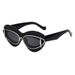 New Fashion Cat Eye Sunglasses For Women Driving Internet Celebrities Y2K Small Frame Sunshade Sunglasses Trendy Sunglas_viptrois.com