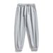 Spring And Autumn Men's Long Pants Loose Sports Pants Men's Gray Casual Ankle Sweatpants With The Same Fashion Pants_viptrois.com