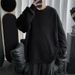 New men's sweaters for students in autumn and winter, cool and loose, versatile knitwear, trendy and thick wool_viptrois.com