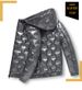 Men's Winter Cotton-Padded Hooded Jacket - Thickened Lined Coat With Zipper Closure, Striped & Solid Options For Teens & Young Adults (Sizes M-6XL)_viptrois.com