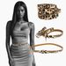 All Match Alloy Tiger Skin Leopard Belt Sexy Unisex Belt Fashionable And Simple Female Alloy Pin Buckle Belt_viptrois.com