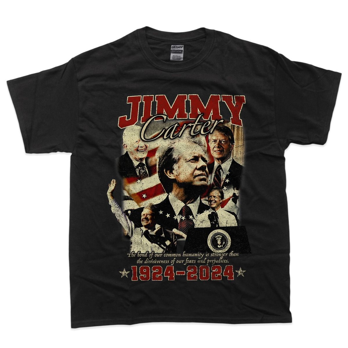 Jimmy Carter 2024 A Legacys Of Peace And Humanitys T-Shirt Mens Womens Tees Top_viptrois.com