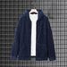 Men's Relaxed Hooded Sweater | Oversized Knit Pullover With Drop Shoulder | Vintage Wash Cotton-Blend Streetwear_viptrois.com