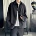 Wrinkled Jacket Shirt, High-end Trendy Brand, Loose And Versatile Lapel Shirt, Jacket Trendy_viptrois.com
