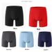 Pulse Cotton High-Waist Plus Size Briefs Anti-Chafing Leg Fat Man Sports Extended Version Men's Boxer Shorts_viptrois.com