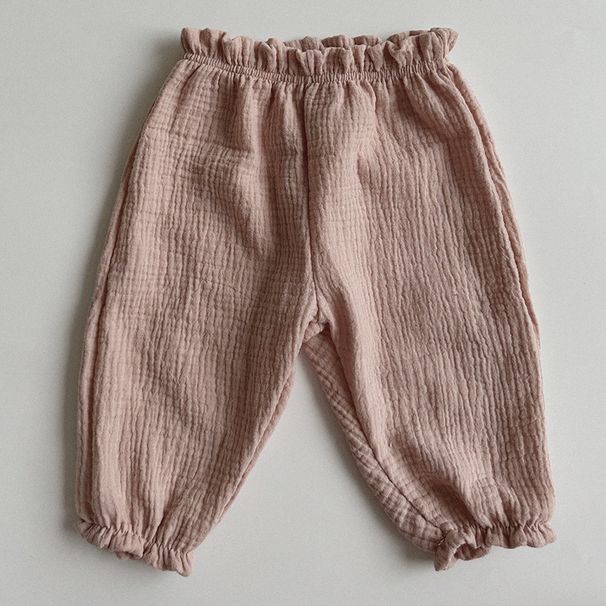 Baby Cotton Pants – Soft, Breathable & Stylish Long Pants With Cute Prints, Elastic Waist For Newborns & Toddlers (0-1 Year, 66-100cm)"_viptrois.com