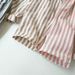 Kids’ Clothing Boys And Girls Cotton And Linen Striped Trousers Spring And Summer Girls Loose Striped Trousers Casual Lace Up Children's Trousers_viptrois.com