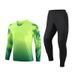 Men's Clothing goalkeeper uniform long sleeve training competition cross-border goalkeeper uniform jersey chest elbow pads football uniform suit_viptrois.com