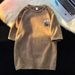 Washed And Worn Short Men's Summer Fashion Brand American Clothing, Loose Fitting Half Sleeved T-shirt For Teenagers_viptrois.com
