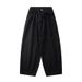 Men's Clothing Teenagers Japanese Retro Light Colored Straight Tube Drape Mopping Slimming And Meat Covering Versatile Four Season Denim Casual Pants_viptrois.com
