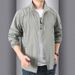 Men's Clothing Men's Summer Thin Ice Silk Breathable Casual Large Size Jacket Tops Outdoor Fishing Quick Drying Skin Clothing_viptrois.com