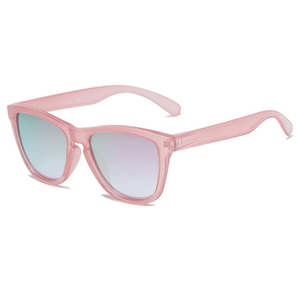 Mirrored Square Sunglasses For Men & Women - High-End UV Protection (Candy Colors, Euro-American Style)_viptrois.com