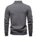 Pure 2025 Autumn Wintr Nw Europan Siz Cross-Bordr Thicknd Mn's Half-Zip Stand Collar Businss Casual Swatr_viptrois.com