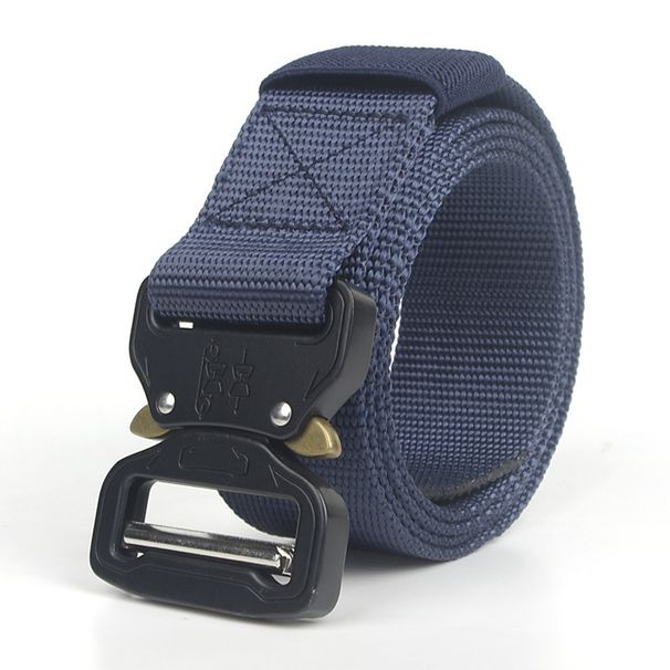 Men's Belts Cobra Tactical Outdoor Belt Men's Thickened Sports Canvas Nylon Pants Belt Training_viptrois.com