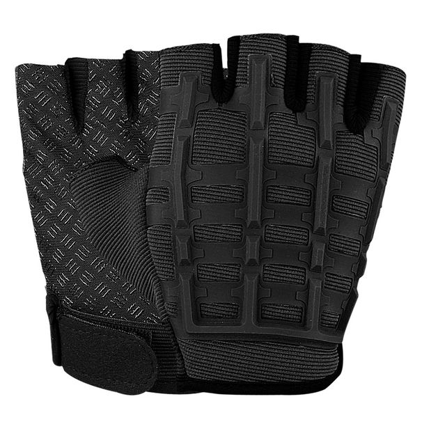 Mountaineering Outdoor Sports Wear-Resistant Fitness Tactical Bicycle Gloves Cycling Non-Slip Men And Women Half Finger_viptrois.com