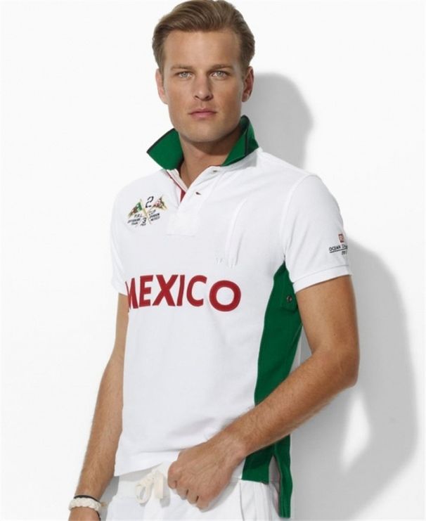 Cross-Border Summer Polo Shirt With Turn-Down Collar, Embroidered National Emblem, Casual Plus Size Men's Short Sleeve_viptrois.com