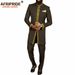 Men's clothing African men slim two piece set_viptrois.com