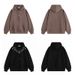 Men's Clothing American High Street Fashion Brand Thorn Embroidery Hooded Sweatshirt Men's Trendy Retro Suede Loose Handsome Student Hoodie_viptrois.com