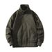 Cross-Border Foreign Trade Source 2024 Autumn New American Retro Stand Collar Washed Bomber Jacket Couple Coat_viptrois.com